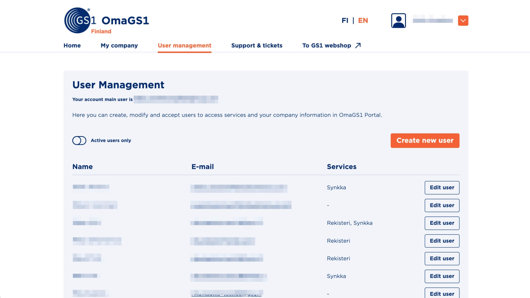 GS1 Customer Portal 2